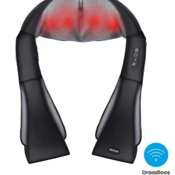 Auronic Draadloos Shiatsu Massagekussen