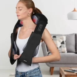 Auronic Draadloos Shiatsu Massagekussen