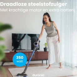Auronic Draadloze Steelstofzuiger