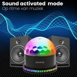 Auronic Roterende Discolamp