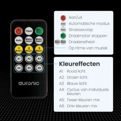 Auronic Roterende Discolamp
