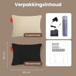Auronic Sherpa Fleece Warmtekussen 45x60cm Hot