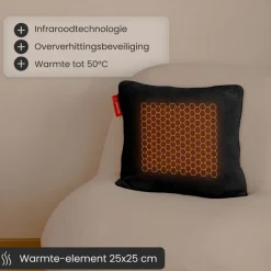 Auronic Sherpa Fleece Warmtekussen 45x45cm