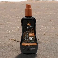 Australian Gold SPF50 Spray Gel met Bronzer