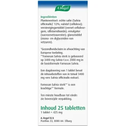 A.Vogel Overgang Famosan Salvia Sterk** Tabletten Sale