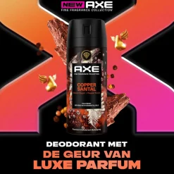 Axe Fine Fragrance Copper Santal Deodorant Bodyspray