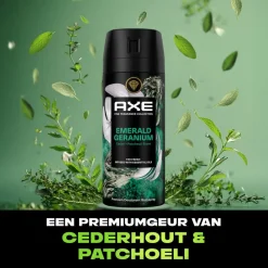 Axe Fine Fragrance Emerald Geranium Deodorant & Bodyspray Sale