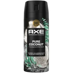 Axe Fine Fragrance Pure Coconut Deodorant Bodyspray New