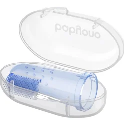 Babyono Baby Ono Blauw Vingertop Tandenborstel New