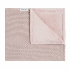 Babys Only Baby's Only Wiegdeken Teddy Sky Oud Roze 70 x 95 cm Hot