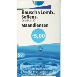 Bausch & Lomb -5.00 Maandlenzen Hot