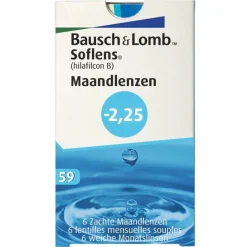 Bausch & Lomb -2.25 Maandlenzen Best