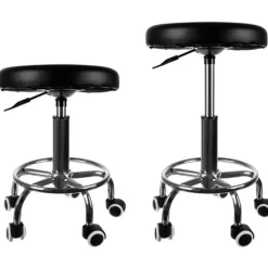 Beautylushh Kapperskruk Zadelkruk op Wielen In Hoogte Verstelbaar Outlet