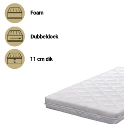 Best Sleep 80x160 Comfort Matras Kleuterbed Outlet