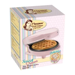 Bestron Mini Wafelijzer 550W Roze Clearance