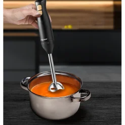 Bestron Staafmixer ASM600BW Zwart/Hout New