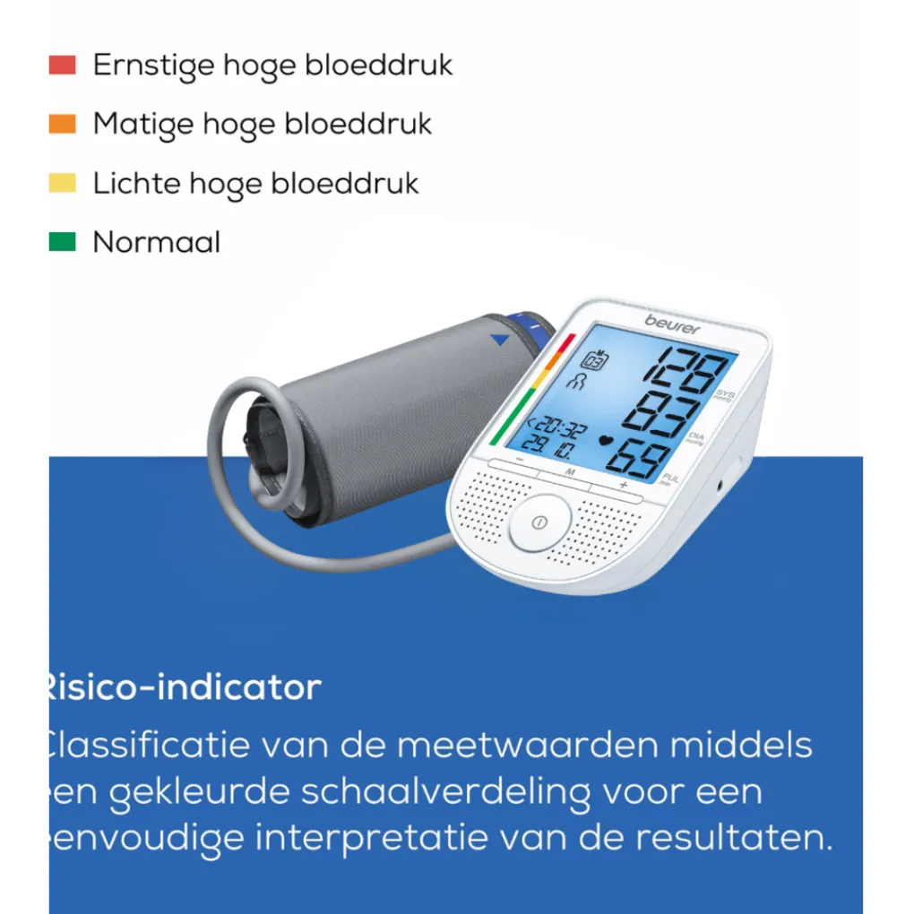 Beurer BM 49 (D, F, I, EN, NL) Bloeddrukmeter Bovenarm Clearance