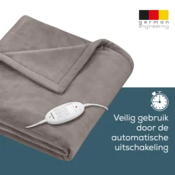 Beurer HD 75 Cosy Taupe Warmtedeken Sale