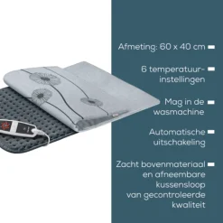 Beurer HK 125 Cosy Grey Warmtekussen Discount