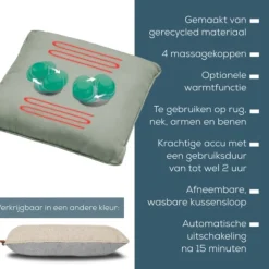 Beurer MG 139 Mint Elektrisch Massagekussen met warmte Sale