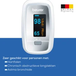 Beurer PO 30 Pulsoximeter Saturatiemeter Discount