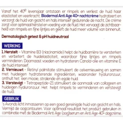 Biodermal Anti Age 40+ Nachtcrème Best