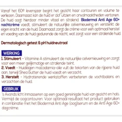 Biodermal Anti Age 60+ Nachtcrème New