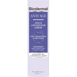 Biodermal Anti-Age Oog & Lipcountourcrème New