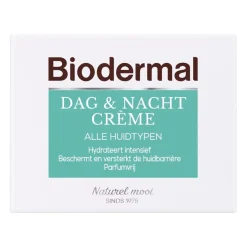 Biodermal Dag & Nachtcrème voor alle Huidtypen Discount
