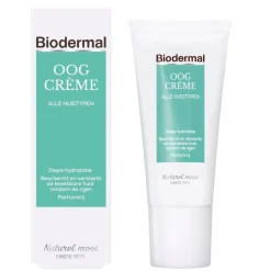 Biodermal Oogcrème voor alle Huidtypen Outlet