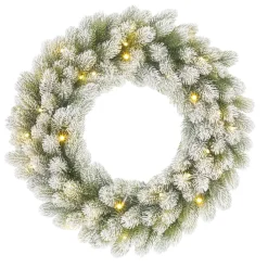 Black Box Trees Kerstkrans verlicht Clearance