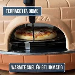 Blumill Terracotta Pizza Oven met Gourmetstel Discount