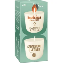 Bolsius Clean Light Cederwood Navulling Online