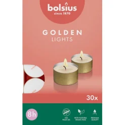 Bolsius Golden Lights 8-Uur Waxinelichtjes Outlet