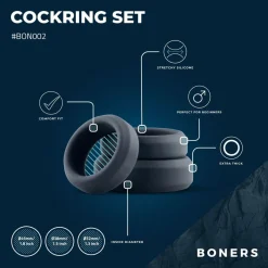 Boners Cockring Set 3-delig Outlet