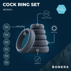 Boners 6-Delige Cockring Set Sale