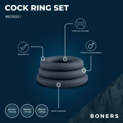 Boners 3-Delige Cockringen Set Sale