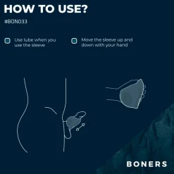 Boners Vibrating Handjob Stroker New