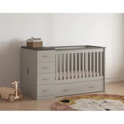 Born Lucky Combi Ledikant Memphis Chocolate & Biscotti Discount