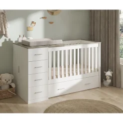 Born Lucky Combi Ledikant Memphis Met Matras Outlet