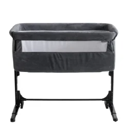 Born Lucky Co-Sleeper Velvet Antraciet Clearance