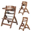 Born Lucky Kinderstoel Hout Walnoot New