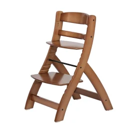 Born Lucky Kinderstoel Hout Walnoot New