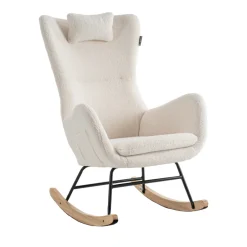 Born Lucky Schommelstoel Teddy Stof Discount