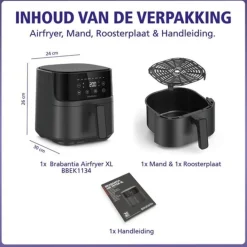 Brabantia Airfryer XL BBEK1134 Online