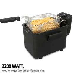 Brabantia Frituurpan Zwart BBEK1130BK