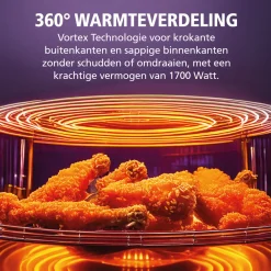 Brabantia PFAS-vrij BBEK1137 Airfryer Clearance