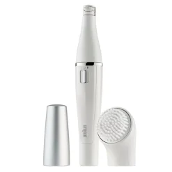 Braun Face SE810 Gezichtsborstel en Epilator Hot