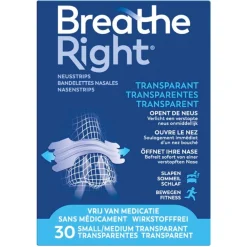 Breathe Right Gevoelige Huid Neusstrips Best