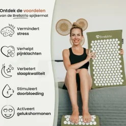 Overig BrellaVio Spijkermat Set met Spijkerkussen Hot